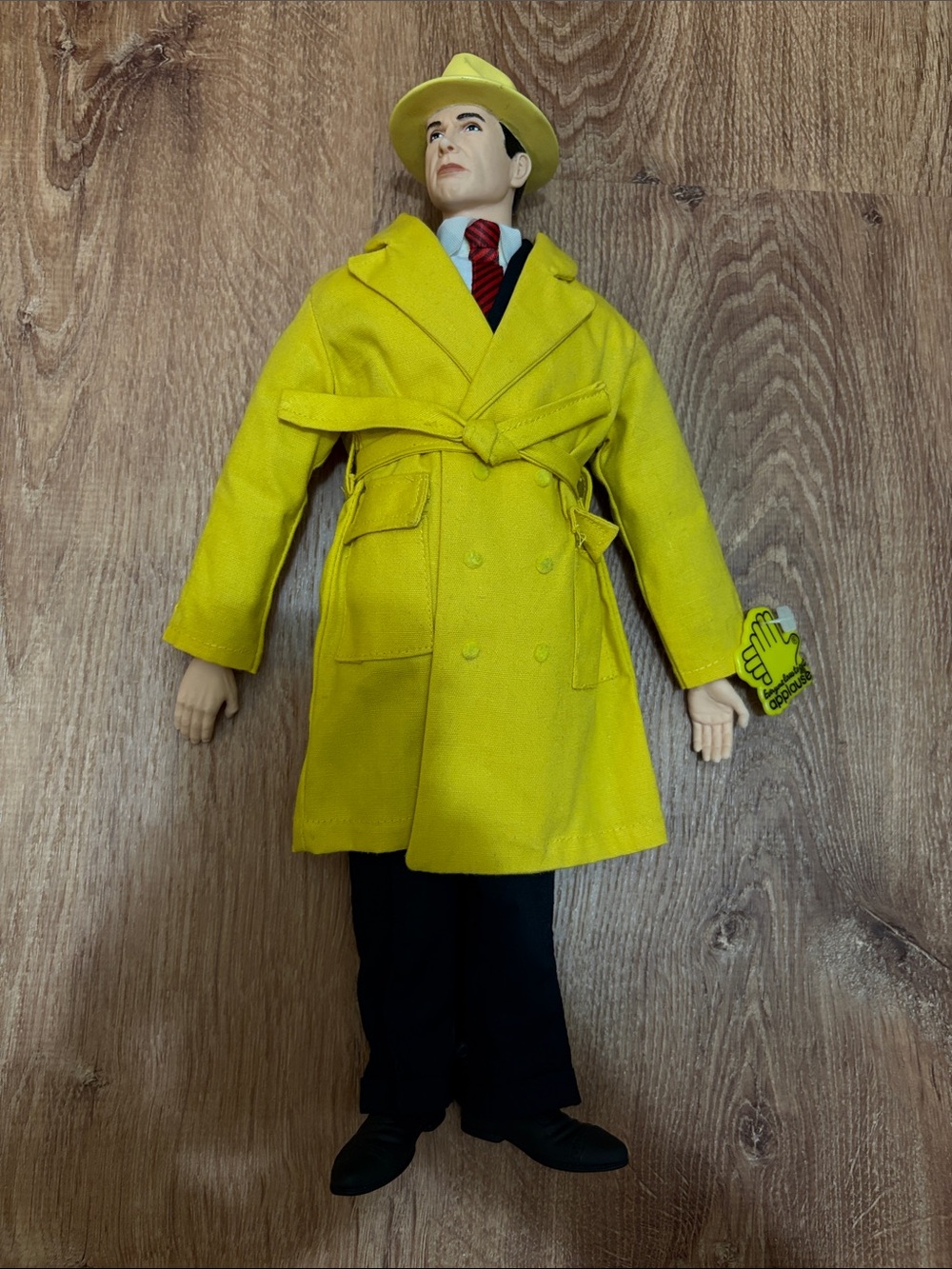 Vintage Applause Disney Dick Tracy 9" Cloth Doll 1990 With Tags Collectible